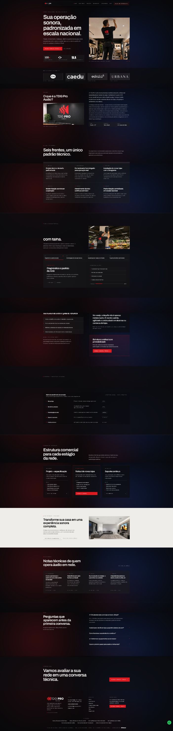 Site TDGpro Audio
